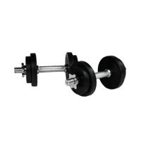 Dumbellset 20 kg Rubber - thumbnail