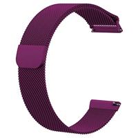 Fitbit Versa 1 / 2 & Lite milanese bandje - Maat: Small - Paars - thumbnail