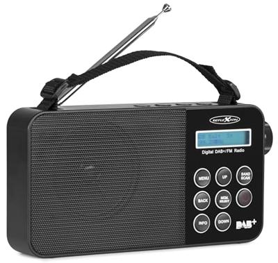 Reflexion CLR24BT Wekkerradio VHF (FM) Radio, USB, Bluetooth, AUX, SD Acculaadfunctie, Wekfunctie
