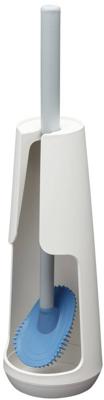Tiger Toiletborstelhouder Tess Vrijstaand Met Swoop Borstel Flexibel Wit - Lichtgrijs Tiger Toiletborstelhouder Tess Vrijstaand Met Swoop Borstel Flexibel Wit - Lichtgrijs