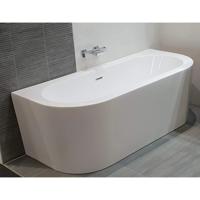 Half Vrijstaand Bad Sanilux Moon 170 cm Glans Wit Sanilux - thumbnail