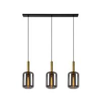 Lucide JOANET - Hanglamp - 3xE27 - Fumé - thumbnail