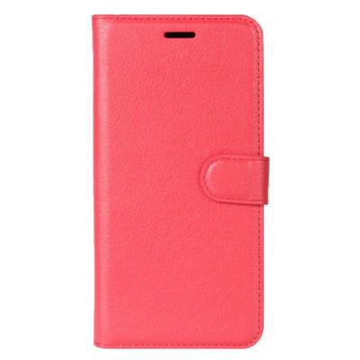 Voor Asus Zenfone 4 Max ZC554KL Litchi textuur horizontale Flip lederen draagtas met houder & kaartsleuven & portemonnee (rood)