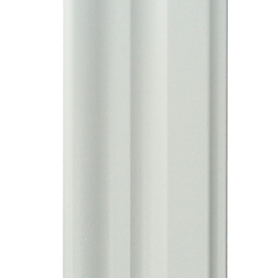 MDF Renaissance architraaf 88x18 voorgelakt RAL9010 - lengte 244cm