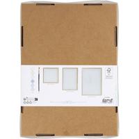 Creativ Company Mix van gespannen canvas, pastelkleuren, 1 doos - thumbnail