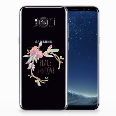 Samsung Galaxy S8 Plus Telefoonhoesje met Naam Boho Text Samsung Galaxy S8 Plus Telefoonhoesje met Naam Boho Text
