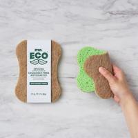 Mr. Eco schuurspons ft 18,5 x 13 x 1,5 cm, cellulose/antikras - thumbnail