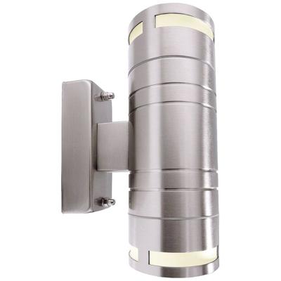 Deko Light Zilly II Up and Down 731010 Wandlamp GU10 RVS Deko Light Zilly II Up and Down 731010 Wandlamp GU10 RVS