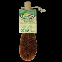 LoofCo Afwasborstel met handvat - kokos - thumbnail