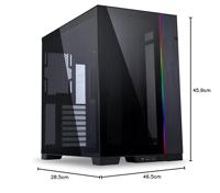 Lian Li Dynamic EVO Black Full Tower Zwart - thumbnail