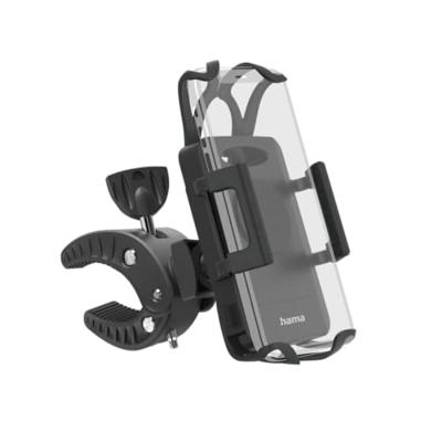 Hama Smartphonehouder fiets 50-90mm 360ø roteerbaar Telefoonhouder Zwart