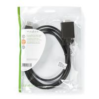 DisplayPort - VGA-kabel | DisplayPort male - VGA male | 2,0 m | Zwart - thumbnail
