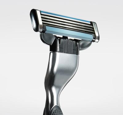 Gillette Mach3 scheerapparaat voor mannen Aluminium, Zwart