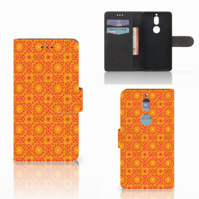 Nokia 7 | Telefoon Hoesje | Batik Oranje
