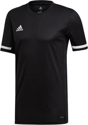 Adidas T19 Short Sleeve Tee Heren Zwart Adidas T19 Short Sleeve Tee Heren Zwart