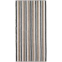 Cawö Cawo Shades Streifen Gastendoekje 30x50 stein - thumbnail