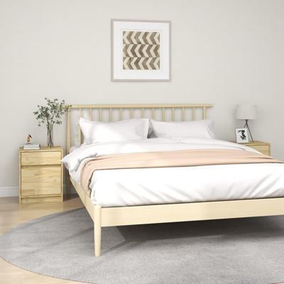 Nachtkastjes 2 st 50x34x50 cm massief grenenhout