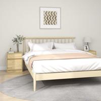 Nachtkastjes 2 st 50x34x50 cm massief grenenhout - thumbnail