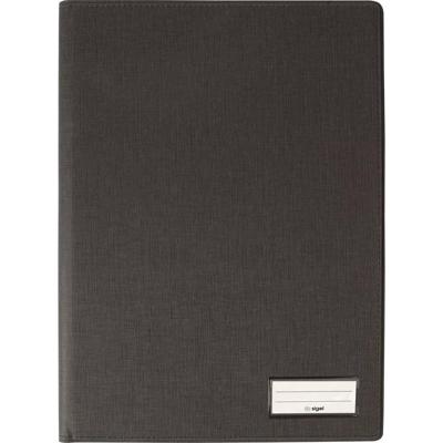 Sigel EF415 Beschermhoes voor formulierenboek DIN A4 Antraciet 1 stuk(s)