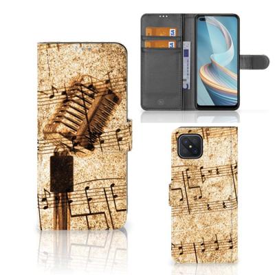 OPPO Reno4 Z | Telefoonhoesje met foto | Bladmuziek