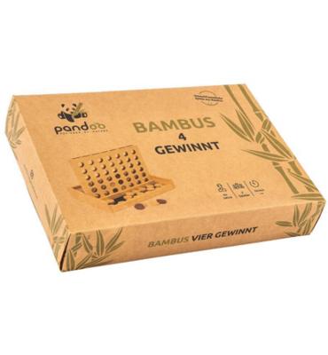 Pandoo Vier wint! - legspel - bamboe Pandoo Vier wint! - legspel - bamboe
