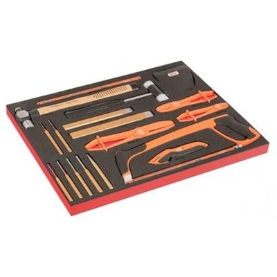 Bahco Foaminlay Fit&Go 3/3 met slag- en snijgereedschap en slangklemtangen - met lasermarkering - 26-delig - FF1A224LM