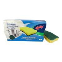 Multy Schuursponsen 11x6,5cm 6-pack - thumbnail