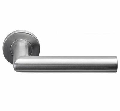 Formani Basics LB2L-22 EN1906/3 deurkruk geveerd op rozet - mat RVS