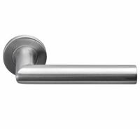 Formani Basics LB2L-22 EN1906/3 deurkruk geveerd op rozet - mat RVS - thumbnail