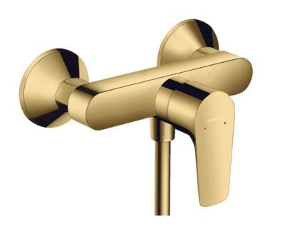 Hansgrohe Talis E ééngreeps douchemengkraan opbouw, Polished Gold Optic Hansgrohe Talis E ééngreeps douchemengkraan opbouw, Polished Gold Optic