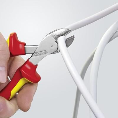 Knipex Zijsnijtang | X-Cut | verchroomd | 160 mm | VDE | 7306160 - 7306160 - thumbnail