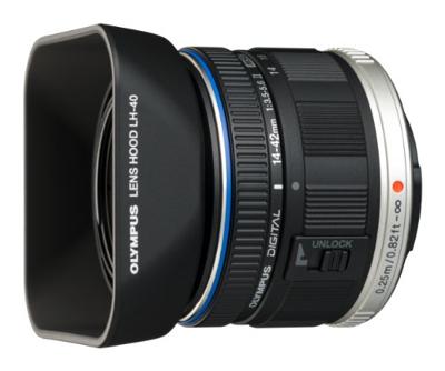 OM SYSTEM Olympus LH-40 lenskap voor M.Zuiko Digital 14-42mm F3.5-5.6 IIR