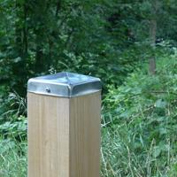 Connex Paalkapje 90X90Mm Zonder Kogel A2 - HV4321 - thumbnail