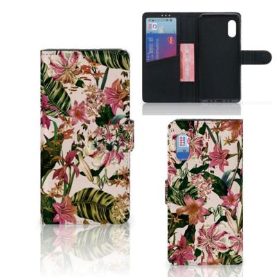 Samsung Xcover Pro Hoesje Flowers Samsung Xcover Pro Hoesje Flowers