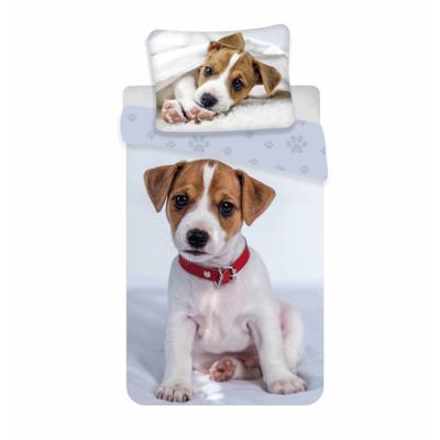 Animal Pictures dekbedovertrek puppy 140 x 200 cm 70 x 90 cm - Katoen