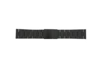 Horlogeband Fossil FTW1115 Roestvrij staal (RVS) Zwart 24mm - thumbnail