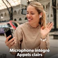 Draadloze oordopjes - T'nb - Exclusiv' - TOUCAN - Inclusief oplaadcase - Bluetooth - Batterijduur van 12 uur - Geel/Oranje - thumbnail