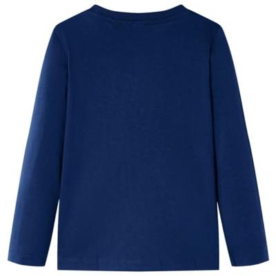 Kindershirt met lange mouwen hond in racewagenprint 104 marineblauw Kindershirt met lange mouwen hond in racewagenprint 104 marineblauw