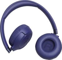 JBL Tune 680 NC draadloze on-ear koptelefoon - met Adaptive Noise Cancelling, Bluetooth, lichtgewicht ontwerp, 76 uur batterijduur, Google Fast Pair, en Microsoft Swift Pair, blauw - thumbnail