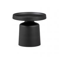 WOOOD bijzettafel Peer - Metaal - Zwart - 45Ø49 cm - thumbnail