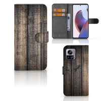 Motorola Edge 30 Ultra | Book Style Case | Steigerhout - thumbnail