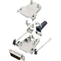 Amphenol L17DTZF15-LJS-RG+L717SDA15P D-sub male connectorset 180 ° Aantal polen: 15 Soldeerkelk 1 stuk(s) - thumbnail