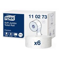 Toiletpapier tork t1 premium jumbo 2laags 360m wit - thumbnail