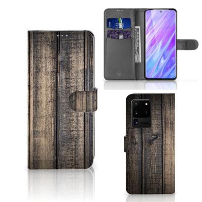 Samsung Galaxy S20 Ultra | Book Style Case | Steigerhout