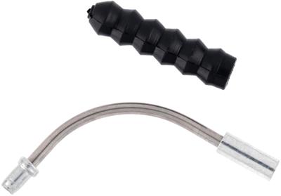CONTEC remkabel-bochtje "v-stop" ct guide tube f/stop v-brake front silver