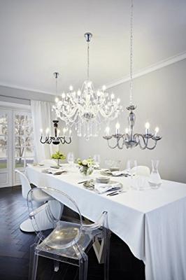Eglo KroonluchterBasilano 1 100cm 18-lichts grijs - 39103
