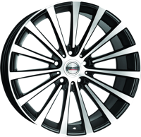 BORBET BLX Mat zwart gepolijst - thumbnail