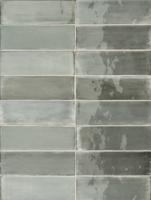 Wandtegel groen Sartoria Tbrick 16x5cm shark glans gerectificeerd - thumbnail