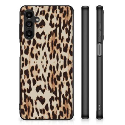 Samsung Galaxy A14 5G Dierenprint Telefoonhoesje Leopard Samsung Galaxy A14 5G Dierenprint Telefoonhoesje Leopard
