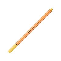 STABILO point 88, premium fineliner 0.4 mm, licht geel, per stuk - thumbnail